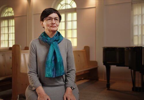 Photo de Nicole Hamel qui a perdu et retrouver la foi.